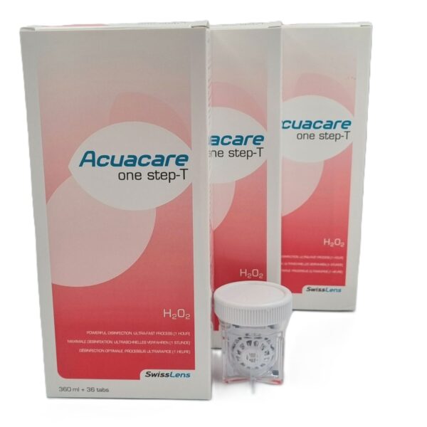 SWISSLENS AquaCare One Step Peroxide Advantage-Pack